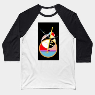 Expressive automatism abstract 4872 Baseball T-Shirt